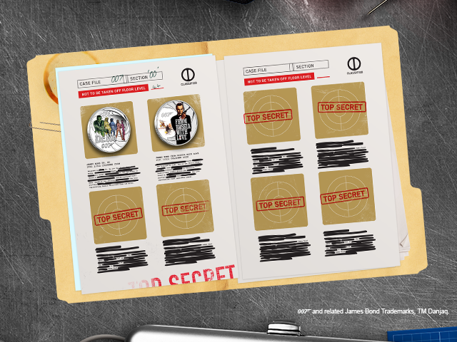 James Bond 25 coins subscription V4