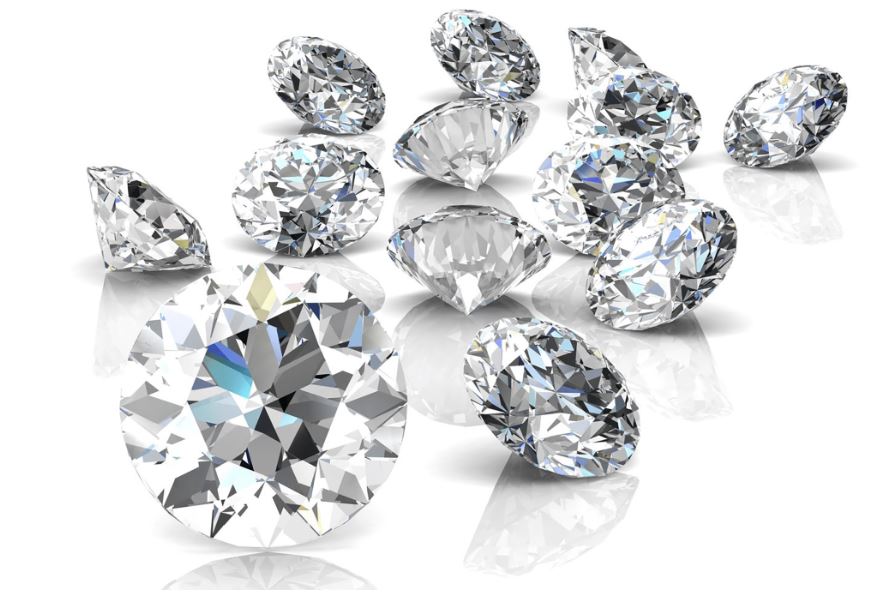 White diamonds