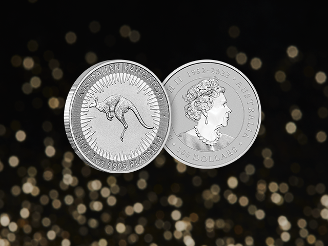 2023 Australian kangaroo platinum coin