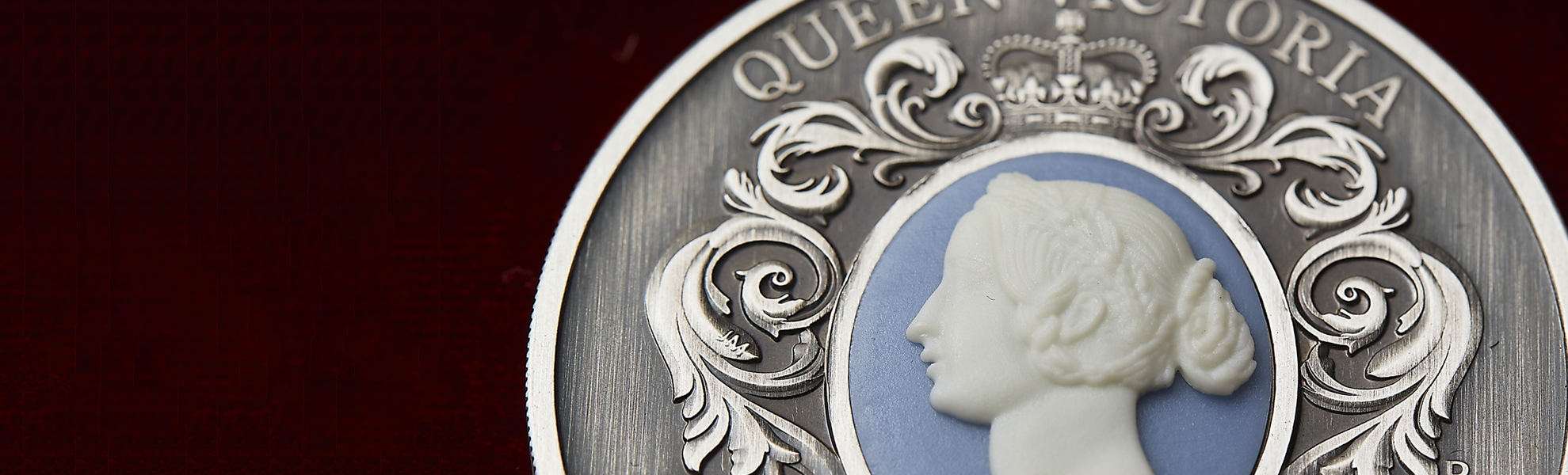 Historical Collector Coin hero slider desktop