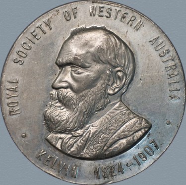 Royal Society of Western Australia Kelvin medallion