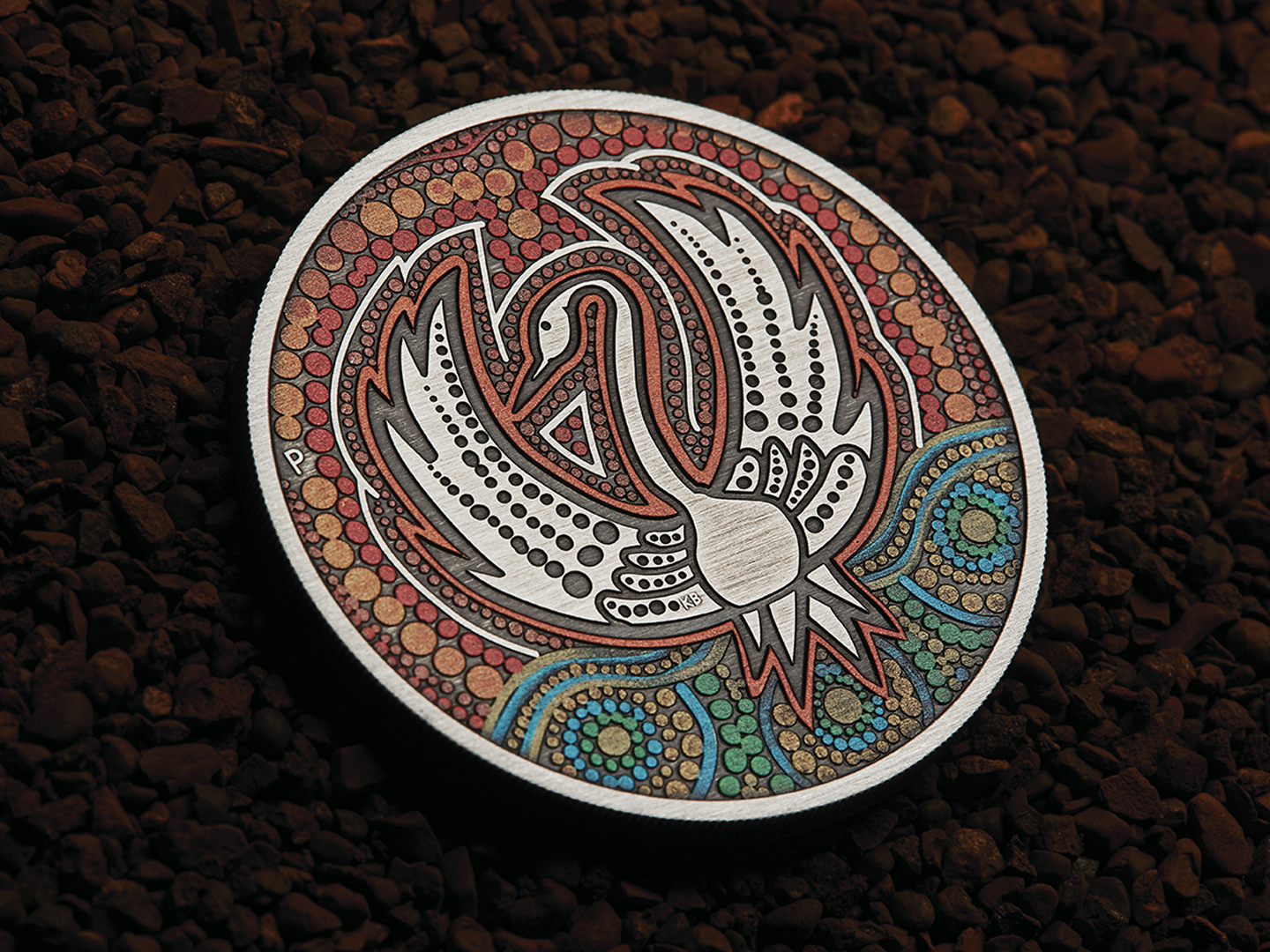 Coin Designed By Kevin Bynder For The Perth Mint
