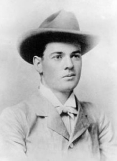 a portait of Herbet Hoover in Perth in 1898