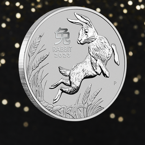 2023 Lunar Rabbit platinum bullion coin