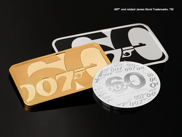Discover James Bond 007 coin collection V10
