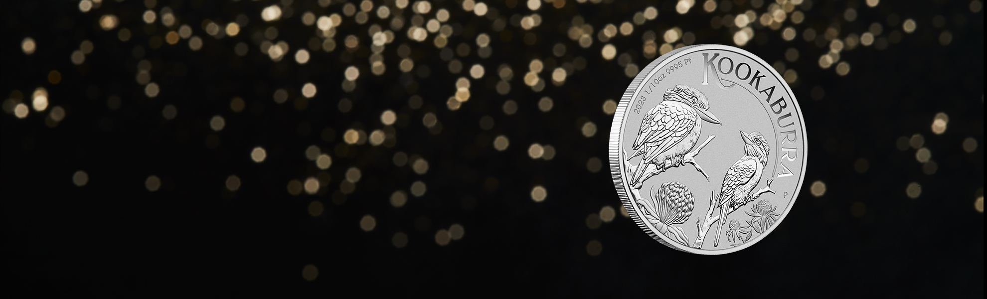 Australian Kookaburra 2023 110oz Platinum Bullion Coin