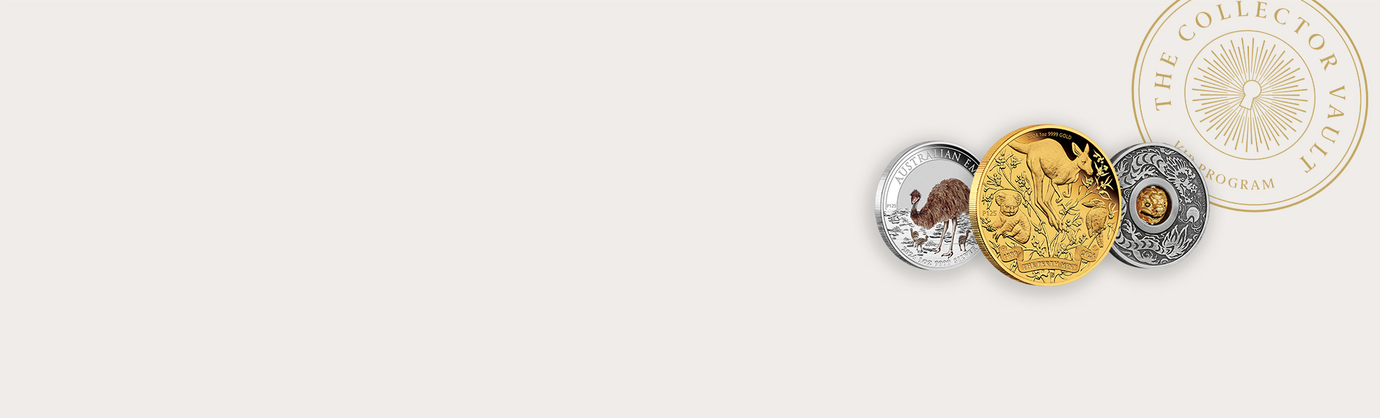 Collector vault VIP program hero banner v1