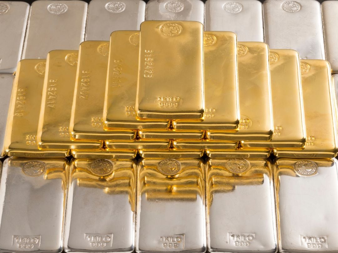 Gold bars from The Perth Mint