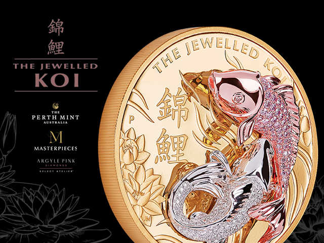 The Jewelled Koi - The Perth Mint