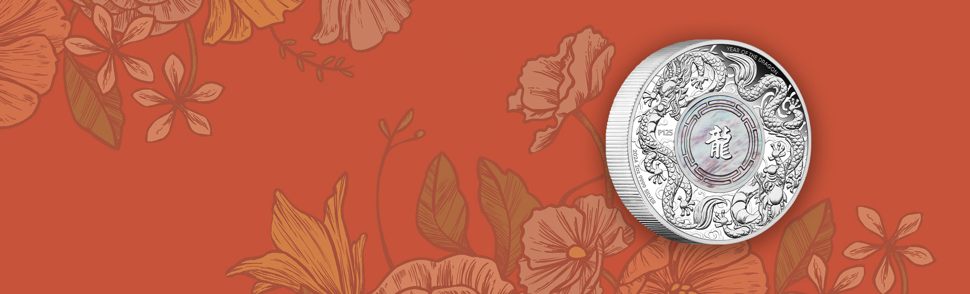 Chinese coin theme hero banner 2024