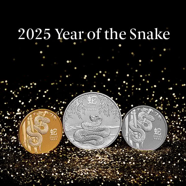 2025 Year of the Snake 1oz Silver Bullion Coin
