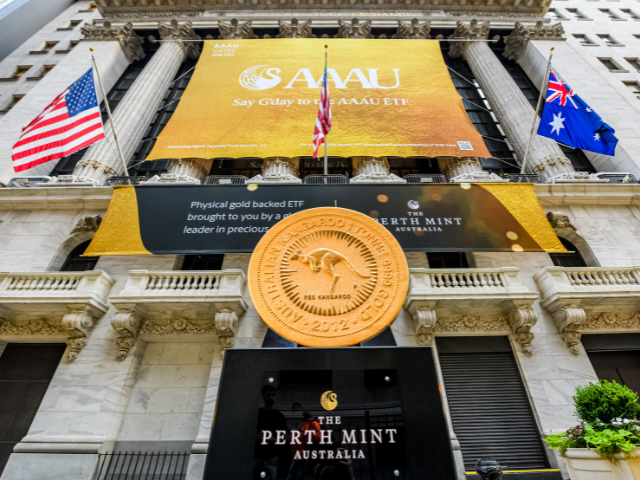 Perth Mint's world record one tonne coin in NYC