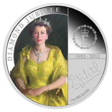 2012 Diamond Jubilee commemorative coin