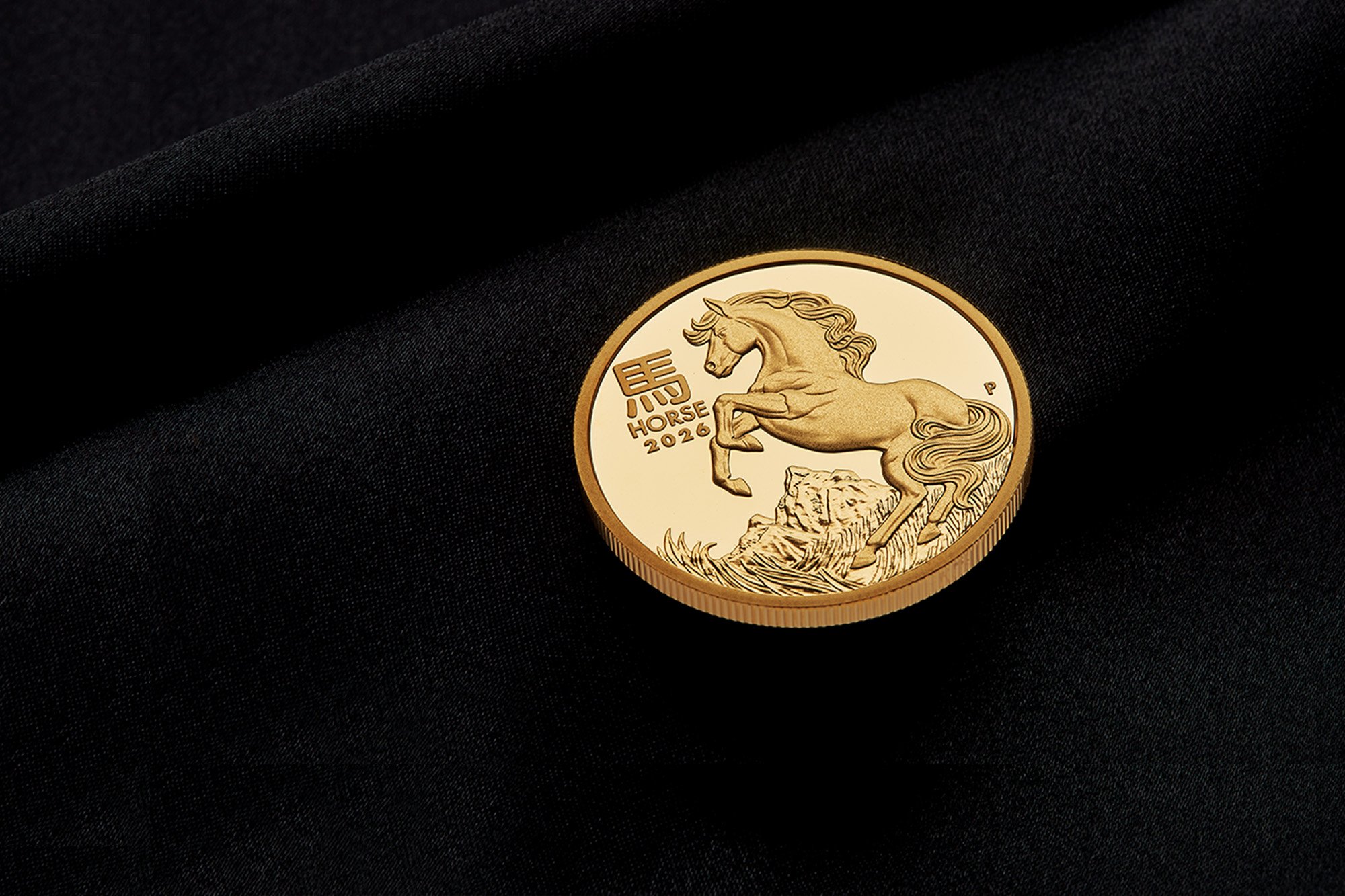 Shop lunar gold coin - Year of the Horse at The Perth Mint