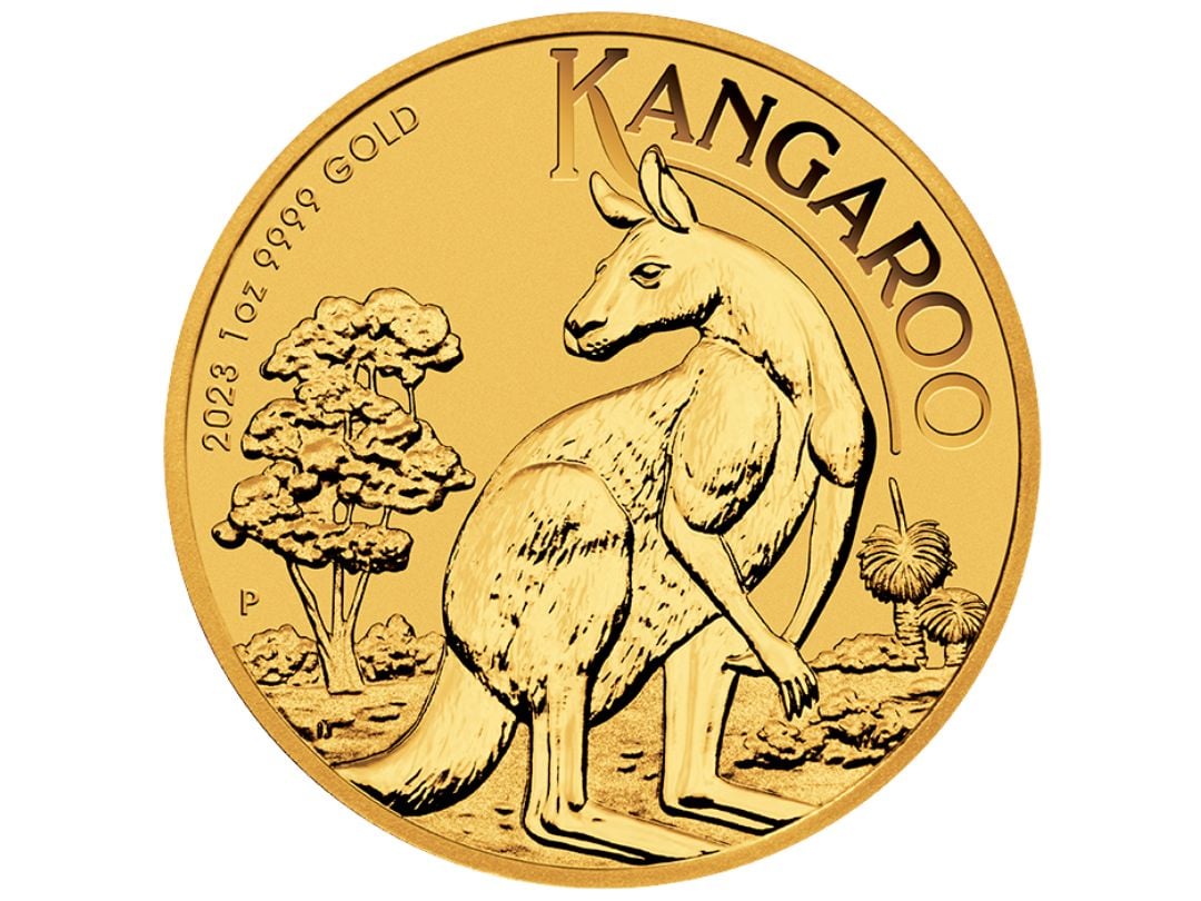 1oz Kangaroo bullion coin from The Perth Mint