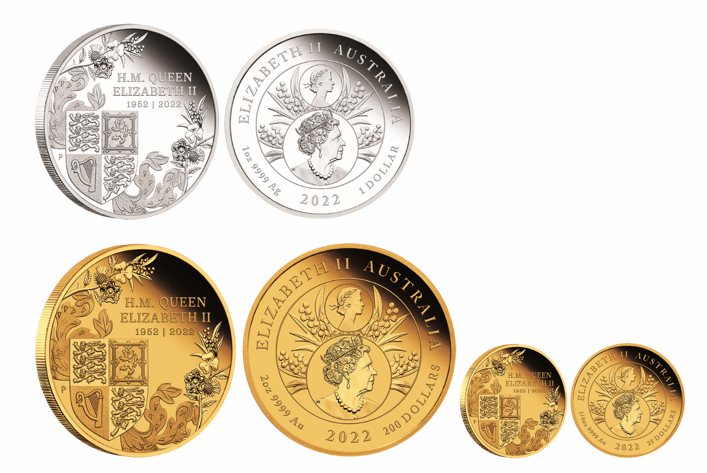 QEII 2022 jubilee coins