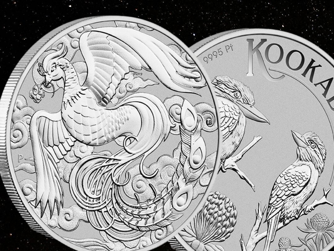 Platinum coins available at The Perth Mint