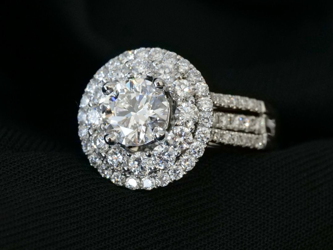 Diamond ring at The Perth Mint
