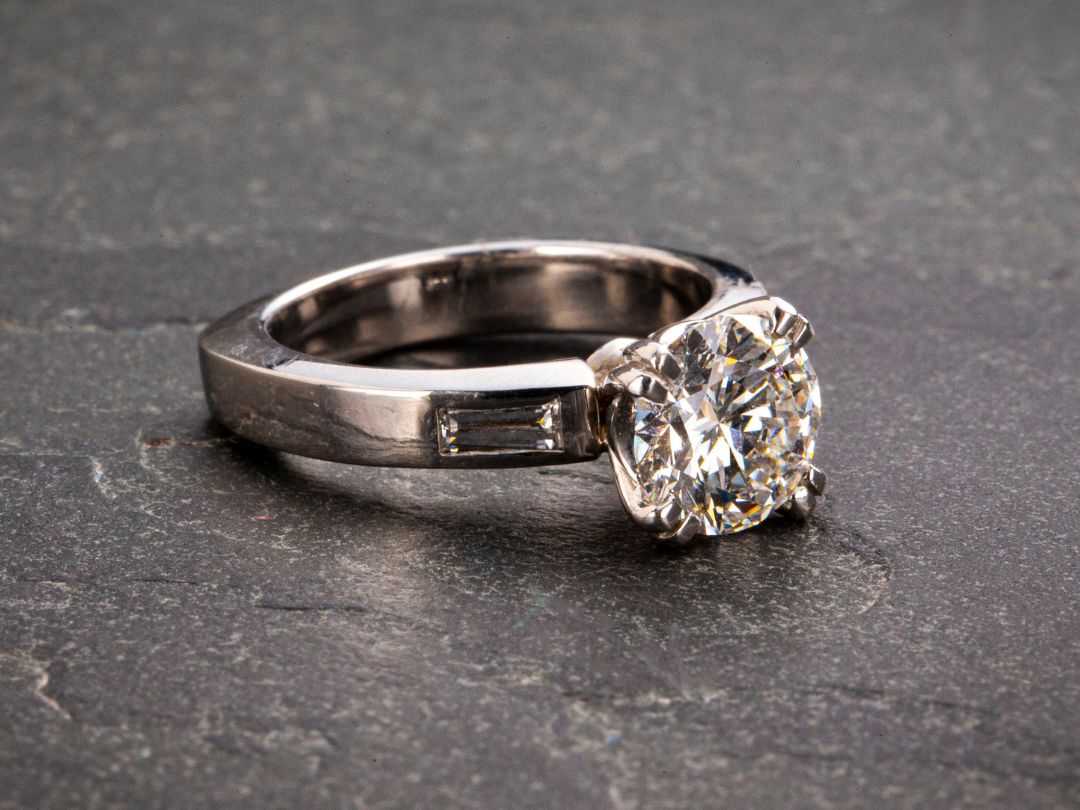 The Perth Mint diamond engagement ring
