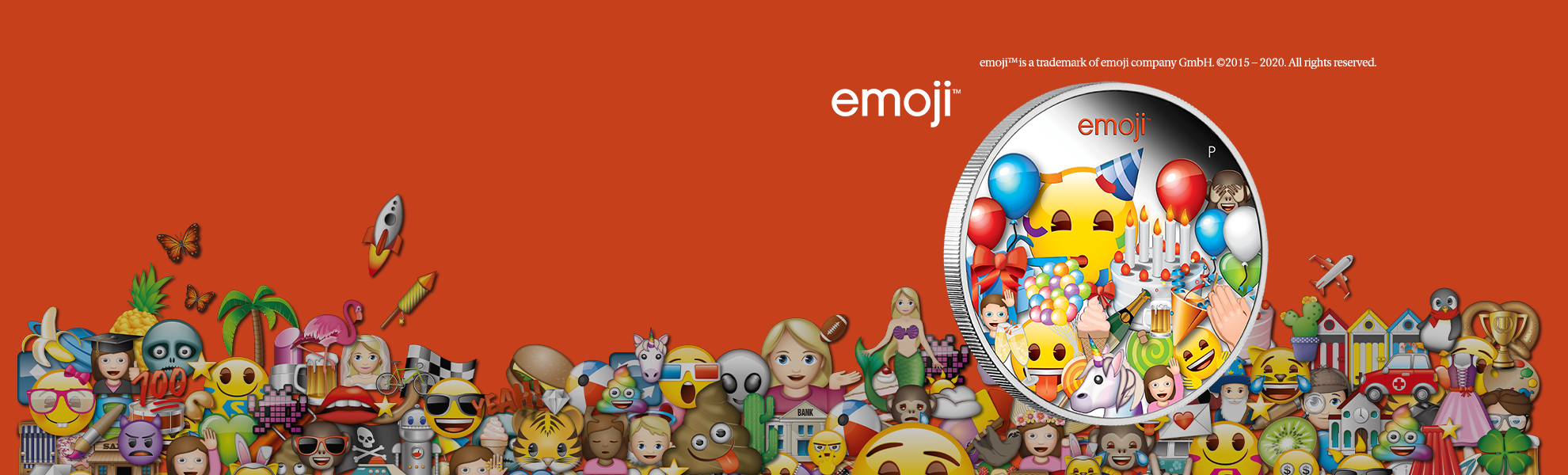 emoji Celebration Coin - The Perth Mint