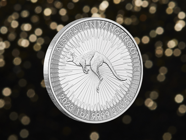 Australian Kangaroo 2023 1oz Silver Bullion Coin The Perth Mint