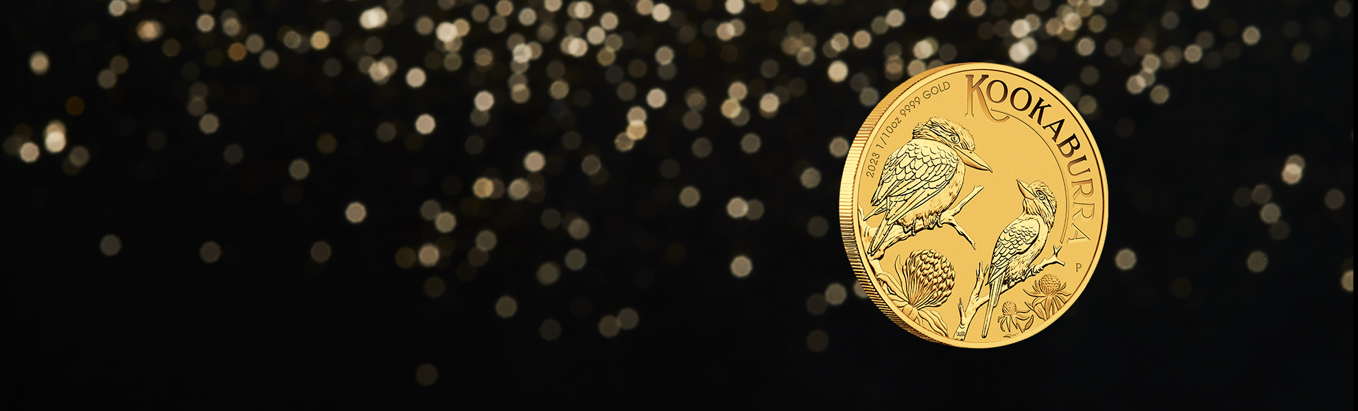 Australian Kookaburra 2023 110oz Gold Bullion Coin