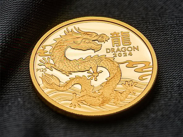Year of the Dragon coins