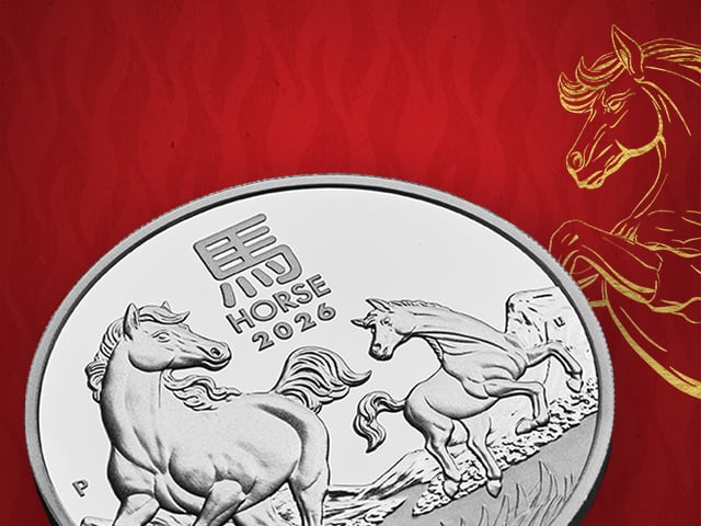 2026 Lunar Year of the Horse coins