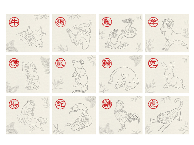 Chinese zodiac 640 x 480