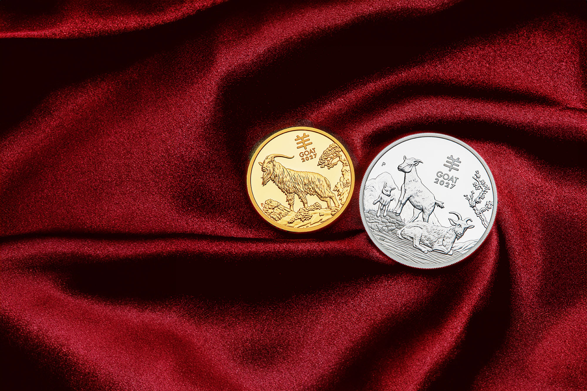 Shop lunar coin   Year of the Goat gold and silver coins V2