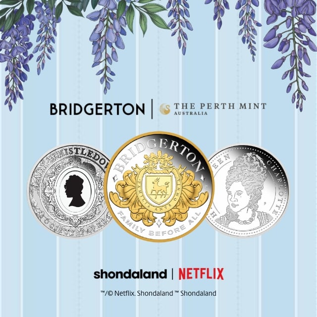 New Bridgerton coins - The Perth Mint