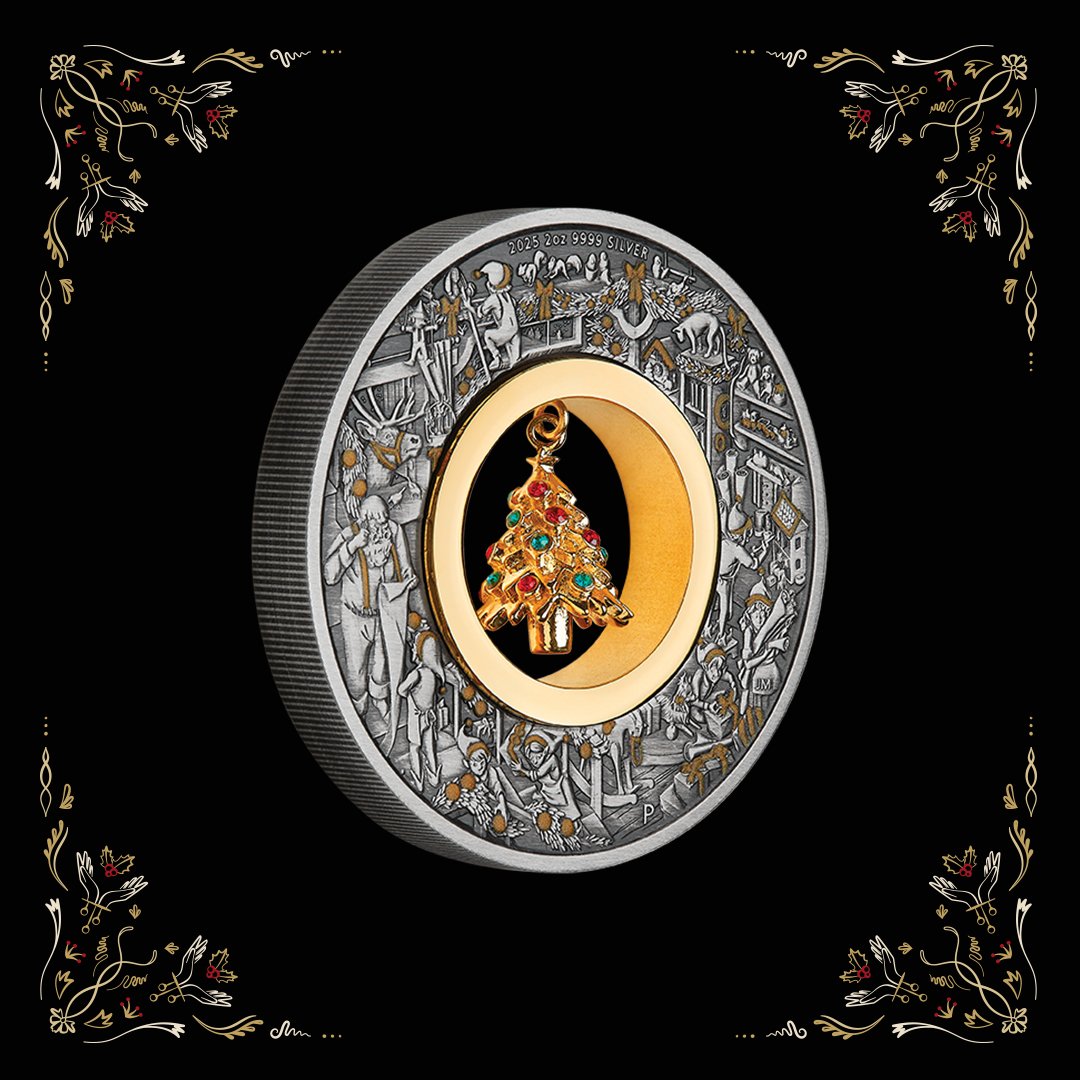 Christmas 2025 - Christmas silver coin 2025 at The Perth Mint