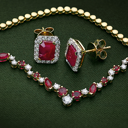 Jewellery 2026 Natural red rubies