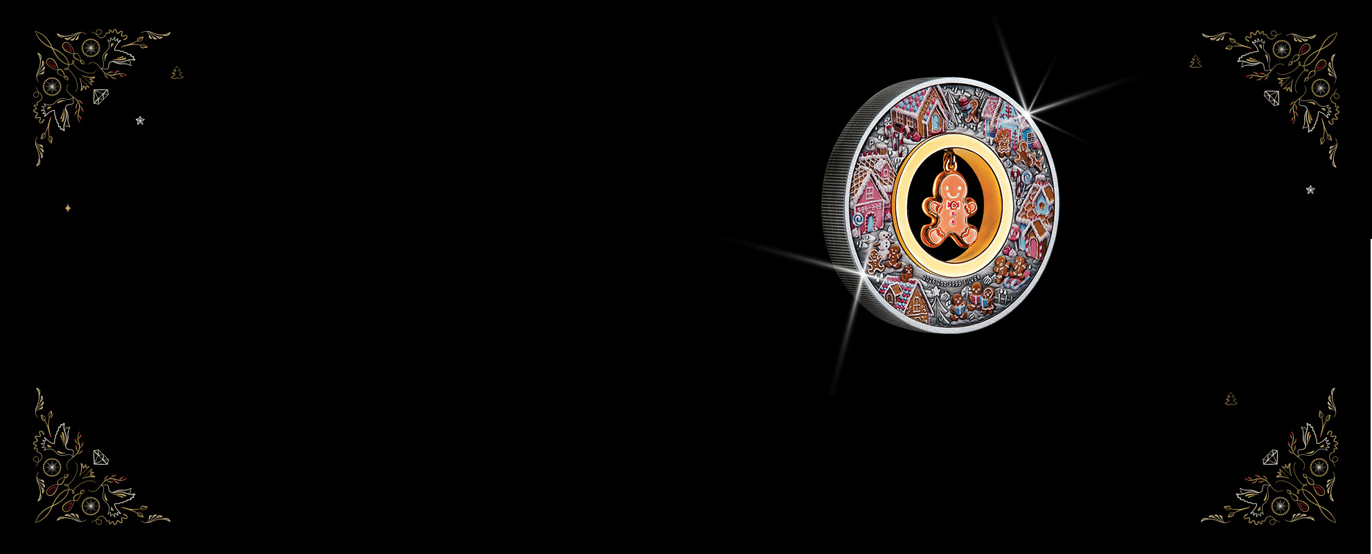 Shop Christmas gift guide 2026 - Jewellery and Gingerbread Man coin at The Perth Mint in Australia
