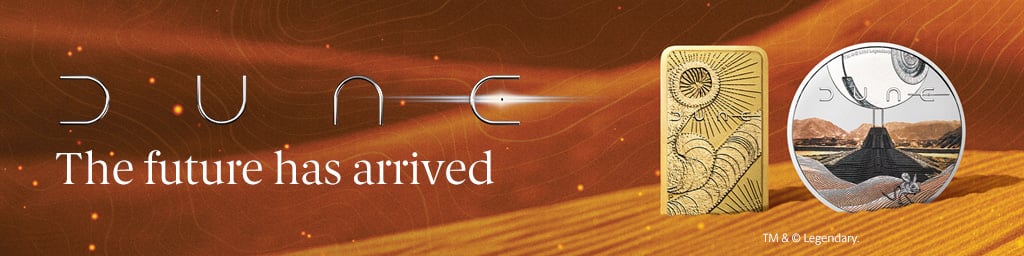 Shop official Dune coins - The Perth Mint gold and silver coins 2026