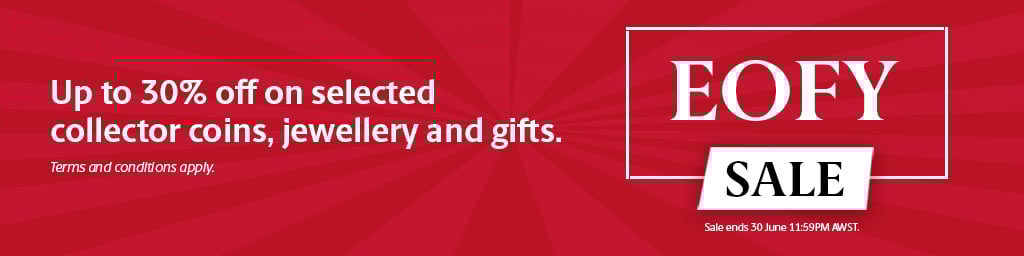 EOFY Sale web node banner   The Perth Mint