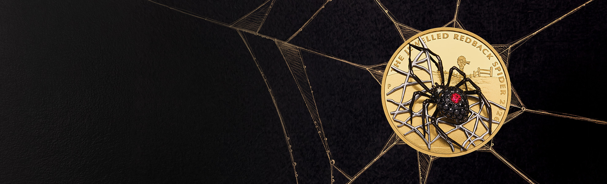 The Jewelled Redback Spider coin - Shop at The Perth Mint Australia collectable