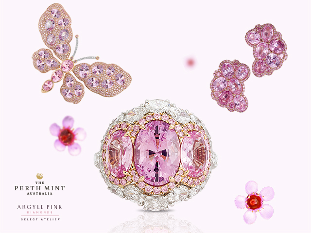 Padparadscha Sapphire range luxury jewellery