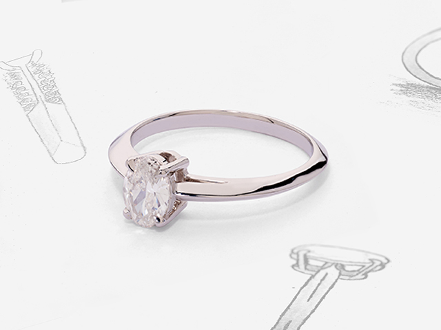 Perth wedding jewellery   engagement ring V2