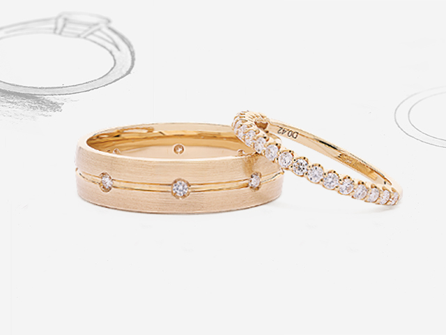 Perth wedding jewellery - shop wedding band