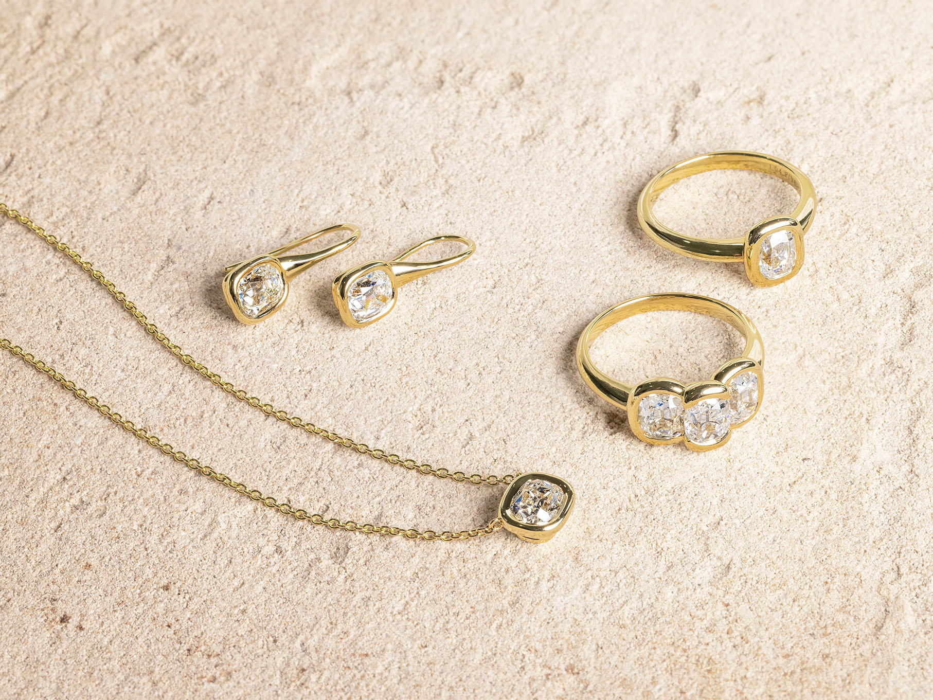 Shop The Old Mine Cut Collection - The Perth Mint wedding diamond jewellery
