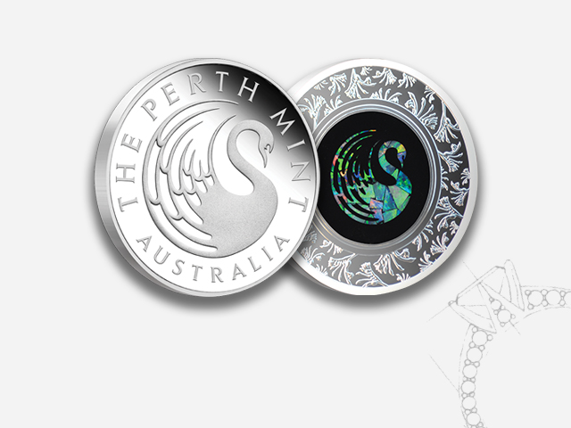 Wedding personalised medallion   The Perth Mint