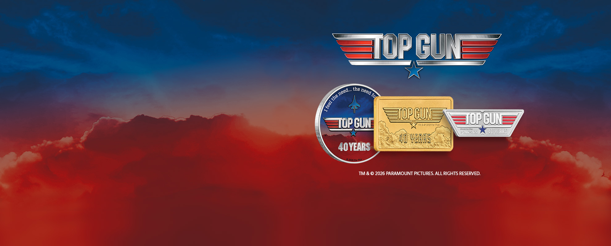Top Gun collectable gold and silver coins October 2026 - The Perth Mint Australia