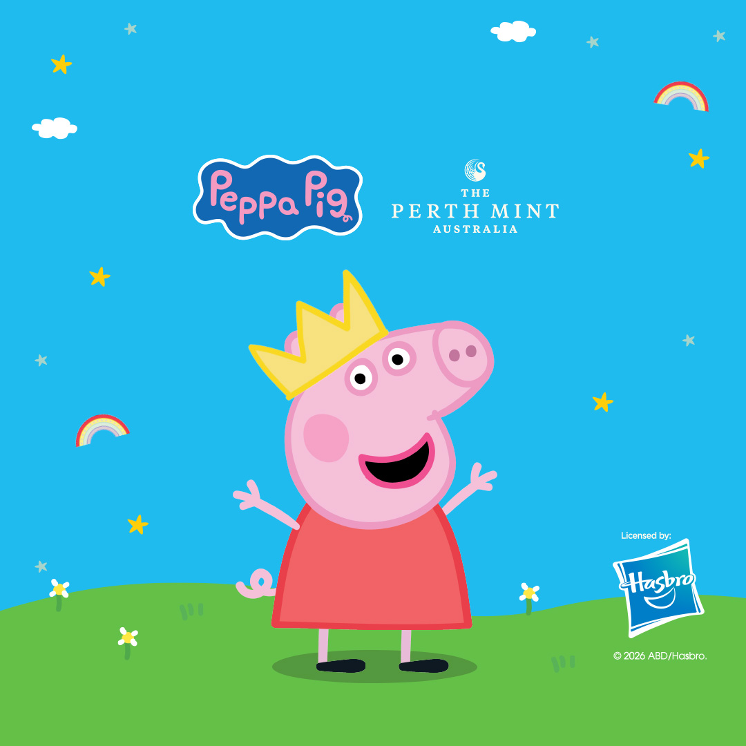 The Perth Mint new Peppa Pig coins collection