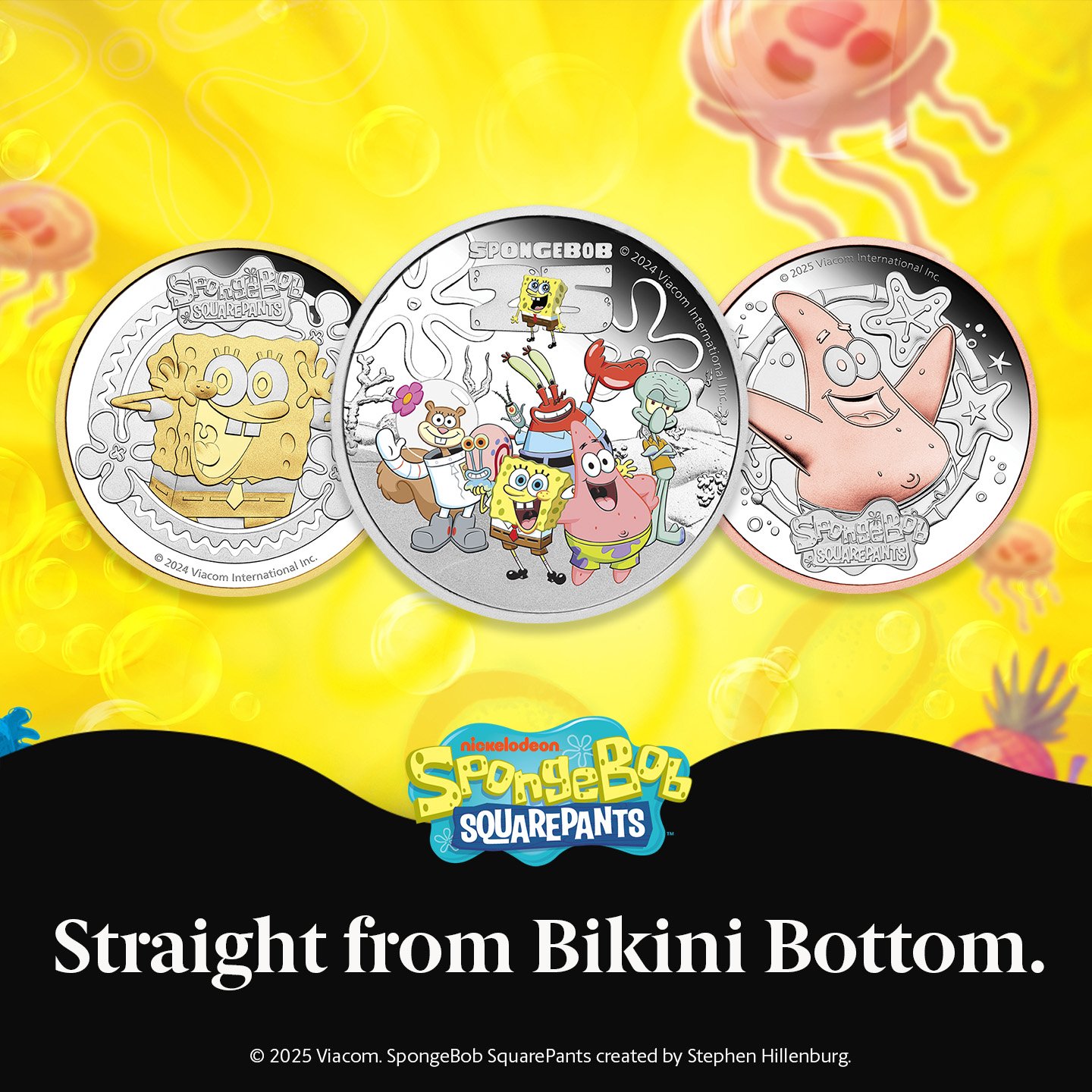 SpongeBob SquarePants coins - The Perth Mint