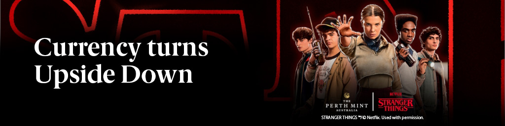 Shop Stranger Things movie poster silver coins - The Perth Mint