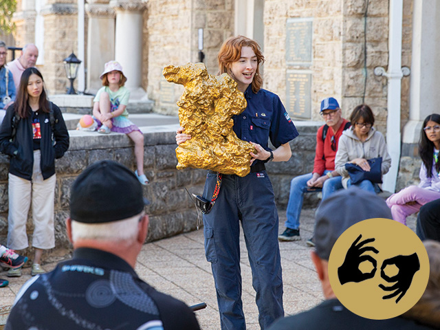 Auslan Day media block