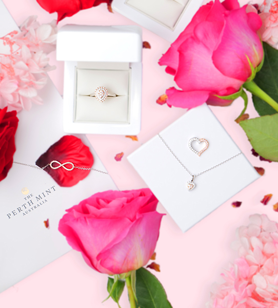 Shop Valentine's Day gift guide 2026 - Jewellery at The Perth Mint