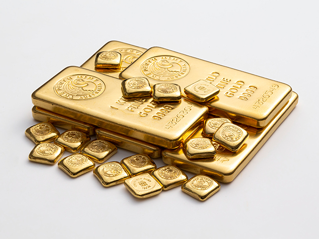 Bars and coins