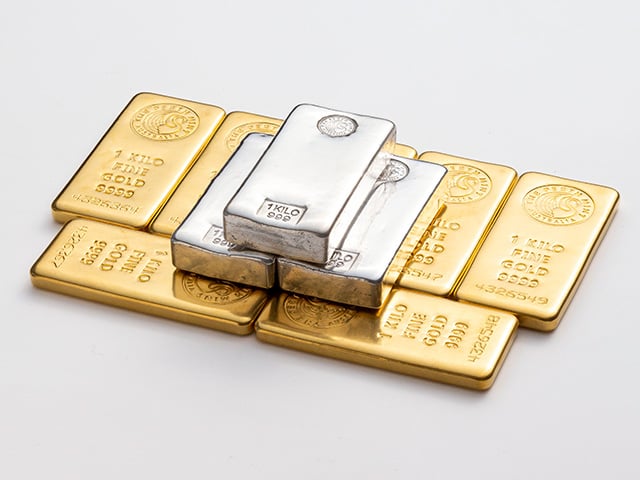 Historical gold and silver prices